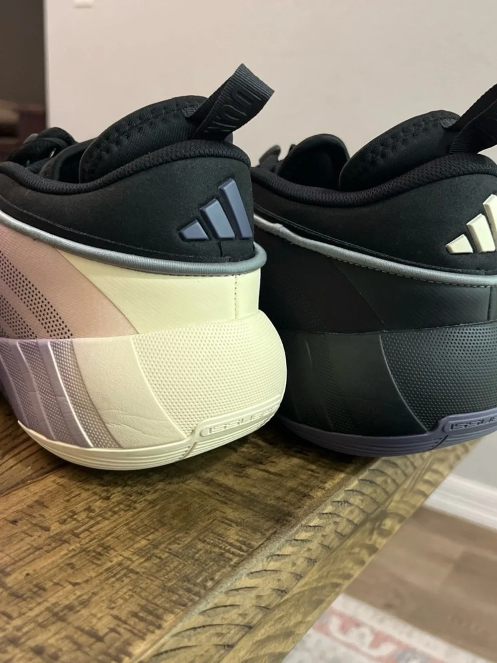 Puma Men’s Gradient Black to Purple Slip-On Sneakers